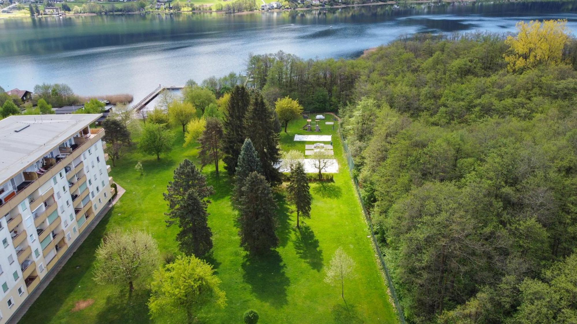 Ct-Gold Penthouse Bodensdorf Amatera Privater Seezugang Hallenbad, Skiarena Gerlitzen 외부 사진